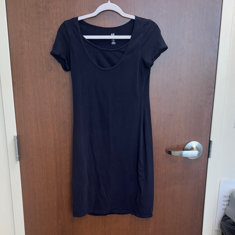 H&M Dark Blue Casual Dress
